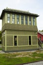 Restored C & O 1900 Signal Tower in Clifton Forge,